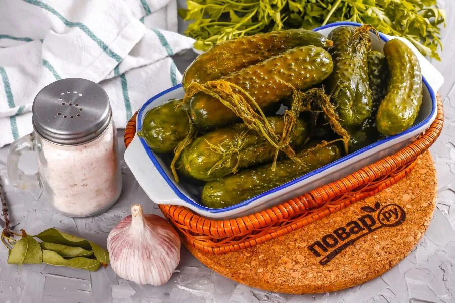 Рецепт засолки хрустящих