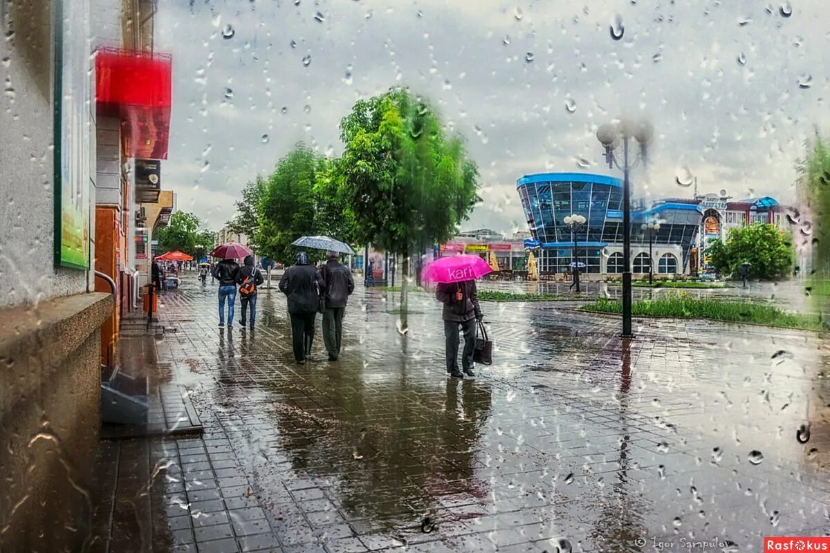 Сегодня весь день шел дождь. Дождь в городе. Дождик в городе. Город после дождя. Улицы после дождя.