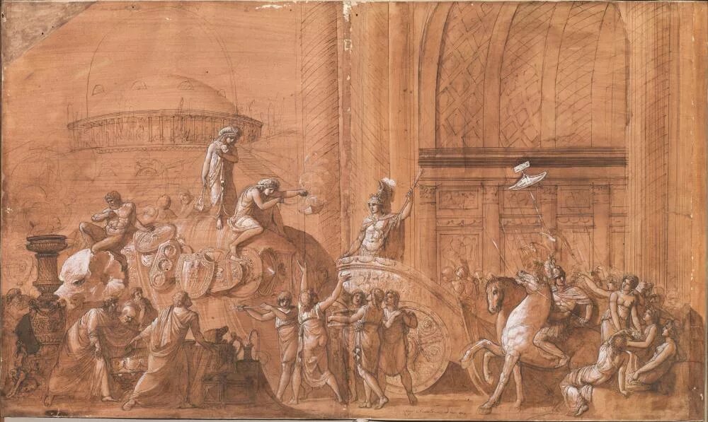 Paolo arte. Луиджи Адемолло художник. Entry of Alexander into Babylon, or the Triumph of Alexander. Матра Луиджи 1790-1858 художник. Луиджи Адемолло. Пелий с дочерьми, 1832.