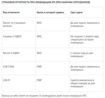 Какие отчеты нужно сдать за год