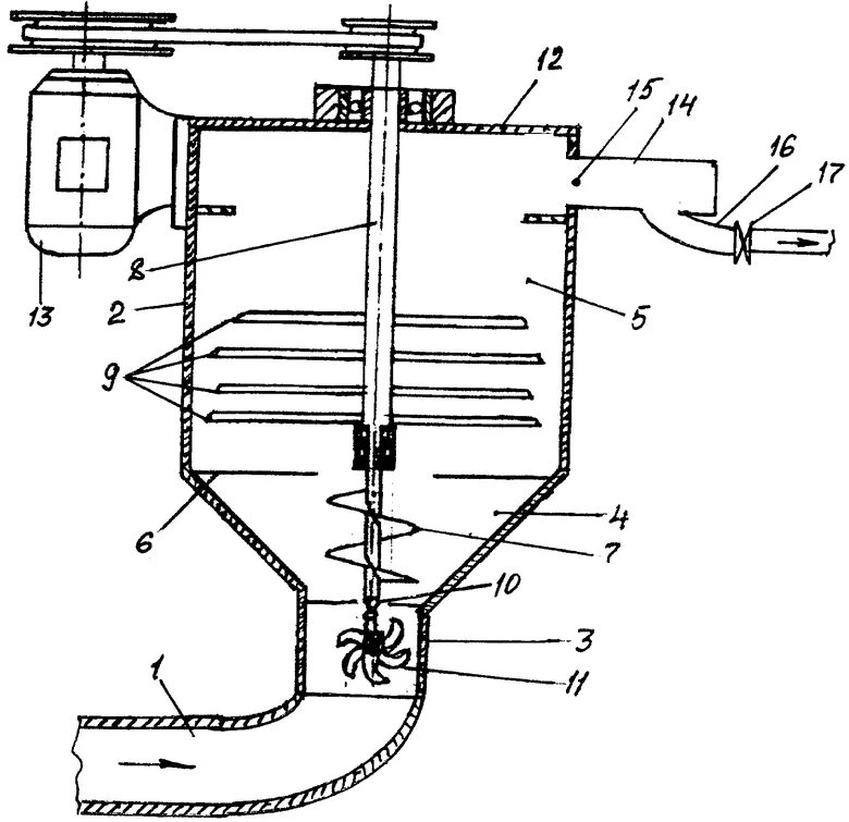 Патент 2021 году. Гаситель скорости потока зерна чертеж. Гаситель потока для трубопроводов. Горизонтальный смеситель кормов 0-180 схема. Система вихревой сепарации vss.
