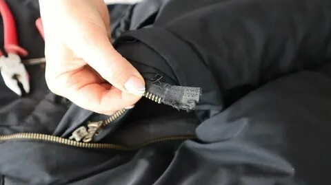 Как починить молнию на халате