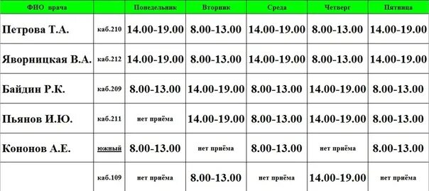 170 расписание врачей. Расписание врачей. Расписание врачей терапевтов. График работы терапевтов поликлиники 1. Поликлиника 1 расписание врачей терапевтов.