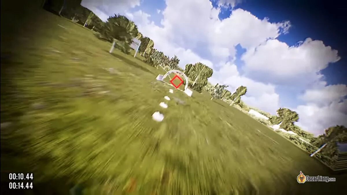 Drone racer simulator