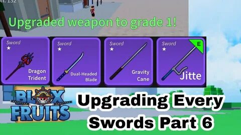 Blox fruit swords tier