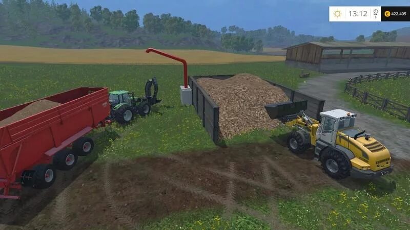 Farming simulator щепа