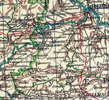 Горбатовский уезд нижегородской