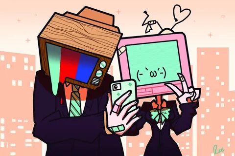Tv man рисовать