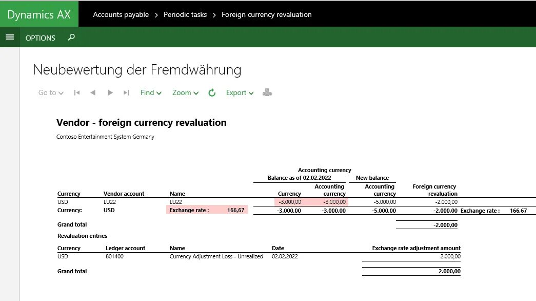 Currency amount
