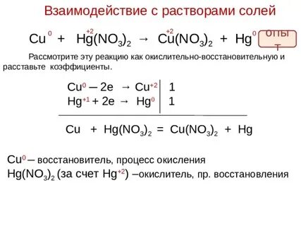 Cu hno3 разбавленная электронный баланс