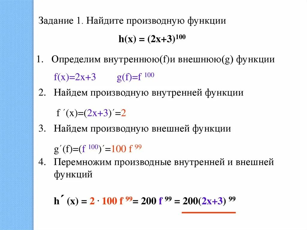 Сложной функцией является. Производная сложной ФУНКЦИИЭ. Производные сложных функций. Производная сложной функции примеры. Найти производную сложной функции.