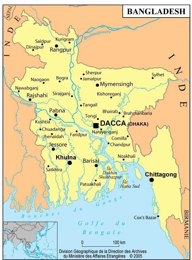 Бангладеш столица какого государства где находится. Страна Бангладеш на карте. Народная Республика Бангладеш на карте. Географическая карта Бангладеш. Бангладеш на карте.