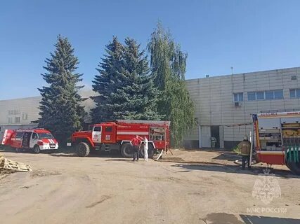 Кстово пожар завод