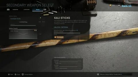 Call of Duty: How to Unlock the Kali Sticks.