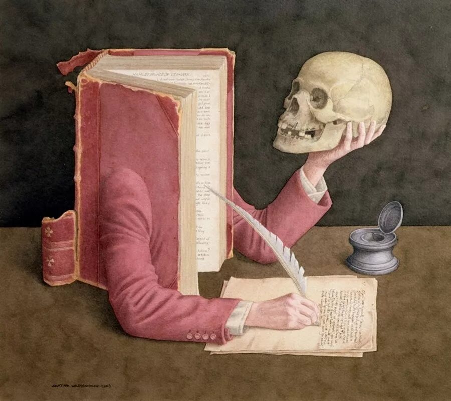 Книга написанная художником