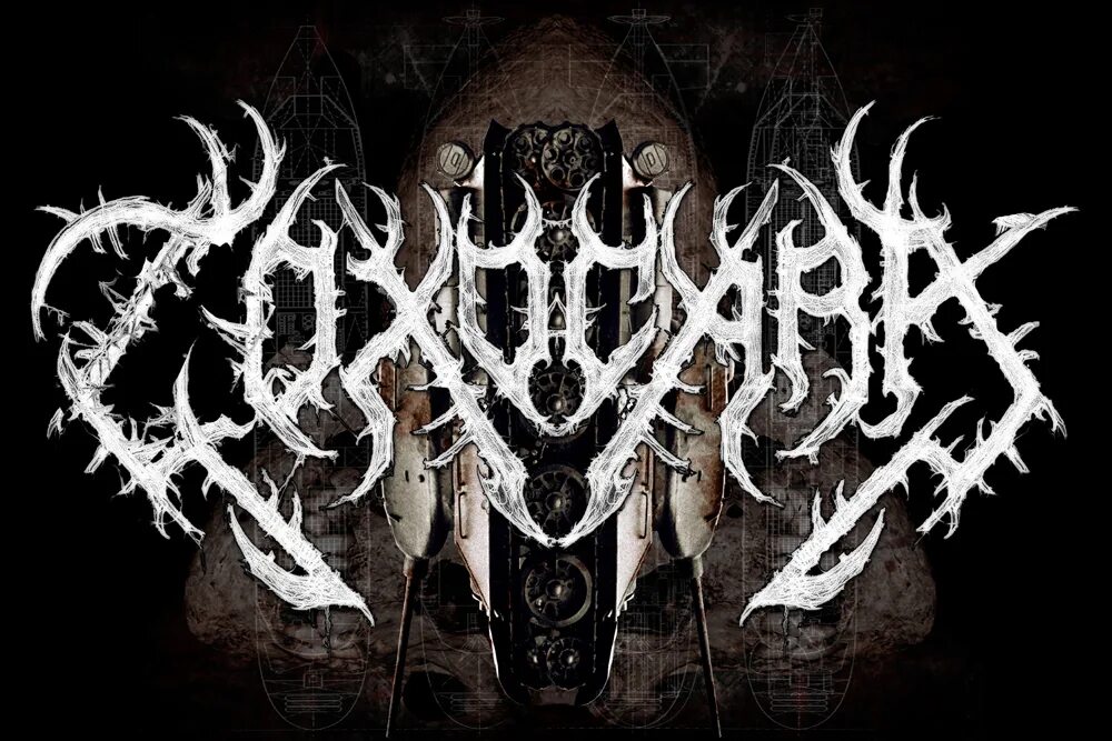 Immortal Disfigurement logo. Disavowed Band logo. Slaughter of Prophets - Metal Band.