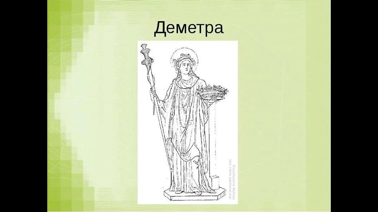 Символы деметры