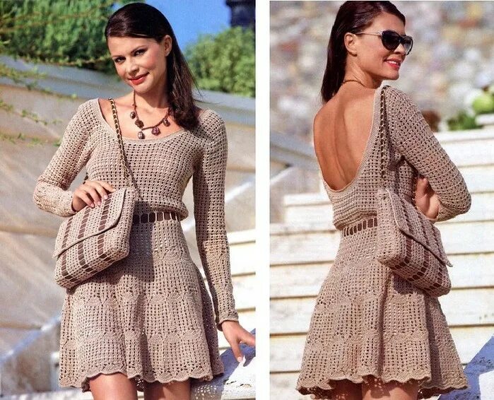 вязаный свитер женский.