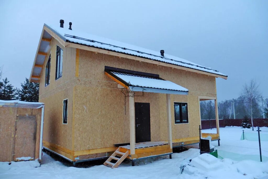 Сип панели зимой. Сип панели проекты. одноэтажный дом сип панели.