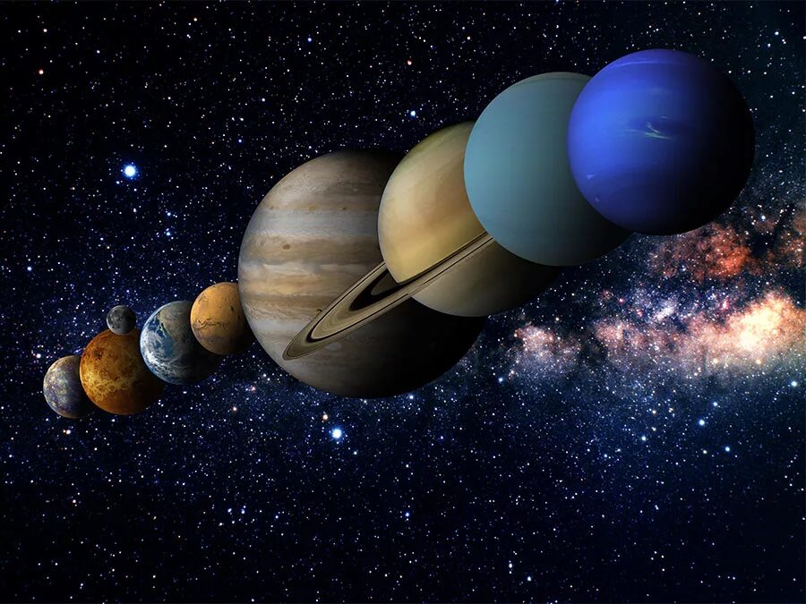 планеты солнечной системы. парад планет солнечной системы. солнечная система. парад планет. космос планеты солнечной.