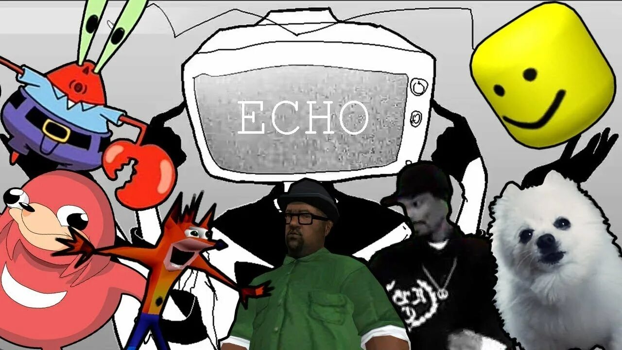 Echo me. Echo crusher-p. echo crusher-p cover. circrush echo обложка. эхо мем.