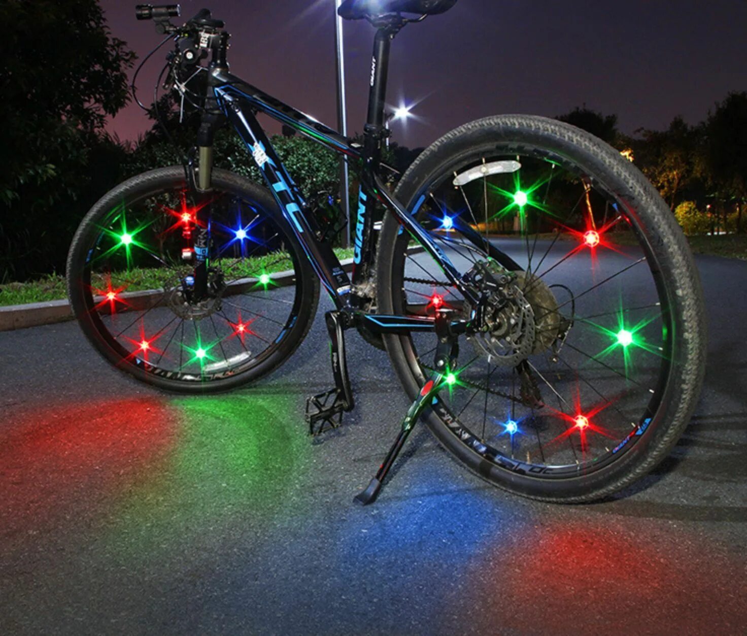 Подсветка для велосипедных колес Wheel Light spoke Light, 20 led. Велотюнинг стелс. Диодная подсветка велосипеда. Светящиеся велосипеды. Светящиеся велосипед