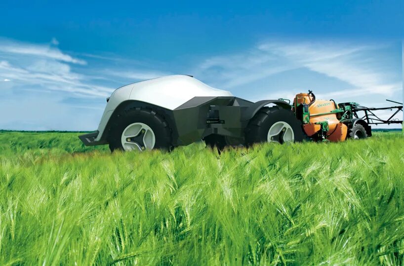 Сельхозтехника будущего. Беспилотный трактор kubota. valtra h202. сельскохозяйственная техника будущего. беспилотный трактор и комбайн.