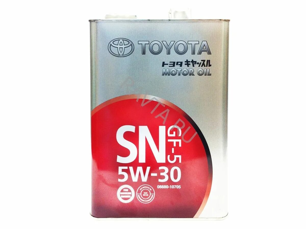 Toyota 5w-30 SN gf-5. Toyota Motor Oil SN\gf-5 SAE 5w30. Toyota Motor Oil SN/gf-5 SAE 5w30 4л 08880-10705. Toyota SN/gf-5 5w-30 4л.