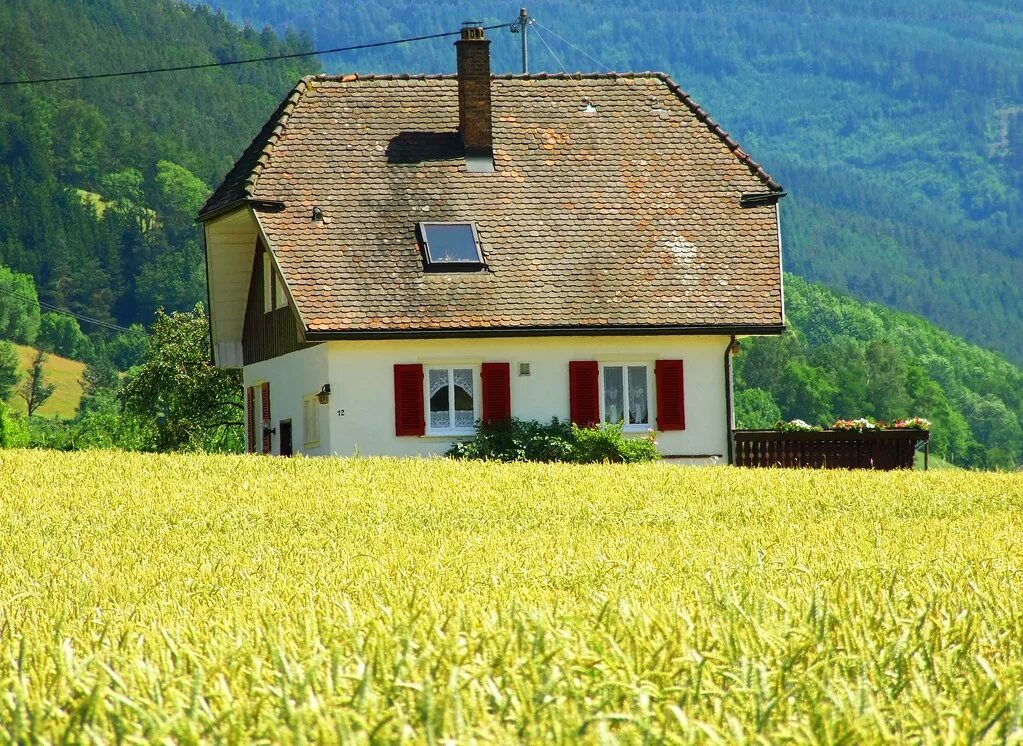 I live in the countryside. Ферма Шварцвальд. Германия ферма Hoyers. Современный фермерский дом. Домик «фермер».