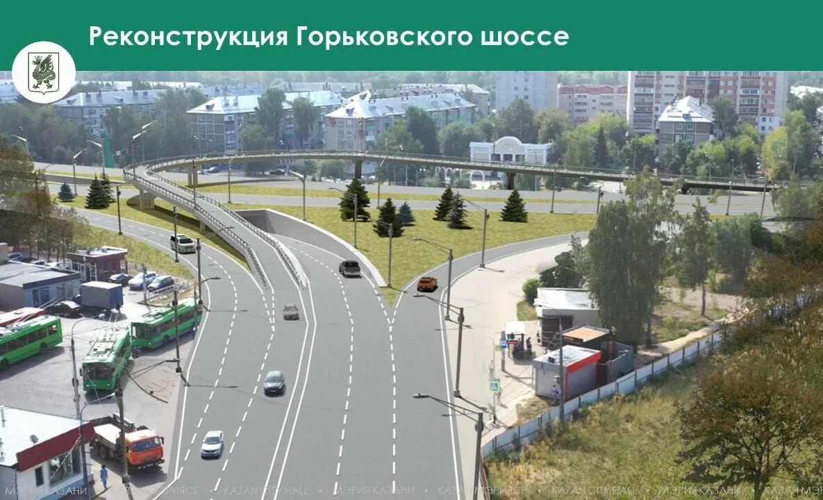 Развязка каширское шоссе. Реконструкция горьковского шоссе. Развязка горьковское шоссе казань. Реконструкция развязки капотня дзержинский. Горьковская развязка.