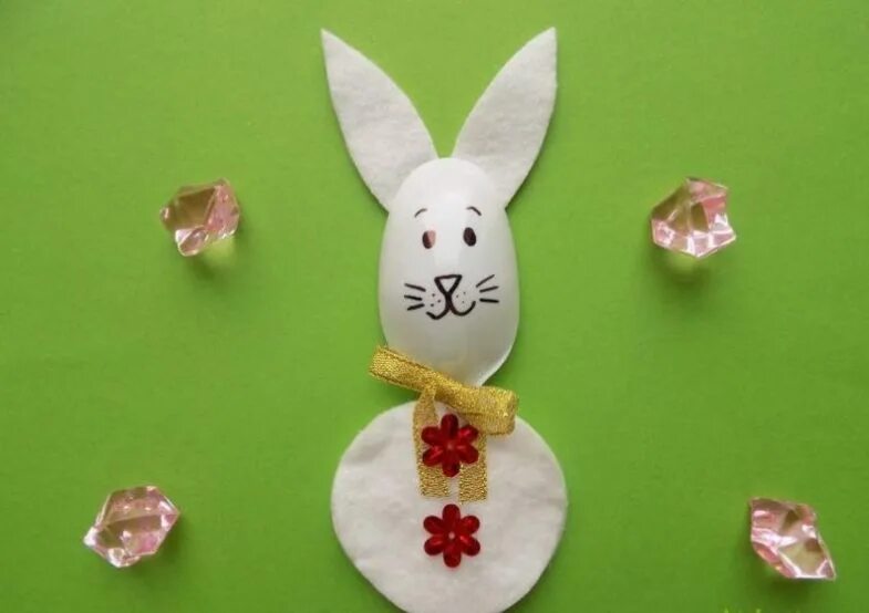 Зайчик из ватных дисков. Зайка из ватных дисков. зайчик из ватного диска. поделка зайчик из ватных дисков. зайчик с ватных дисков.