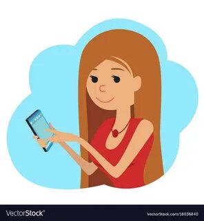 Нарисовать человека с телефоном