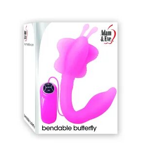 Adam & eve bendable butterfly vibe pink.