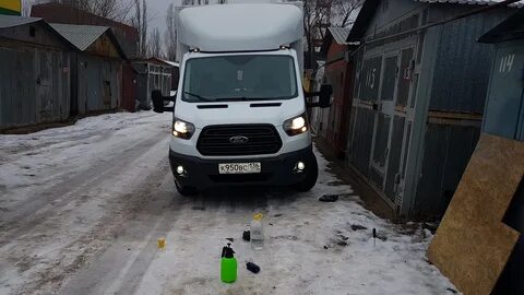 Противотуманки на форд транзит