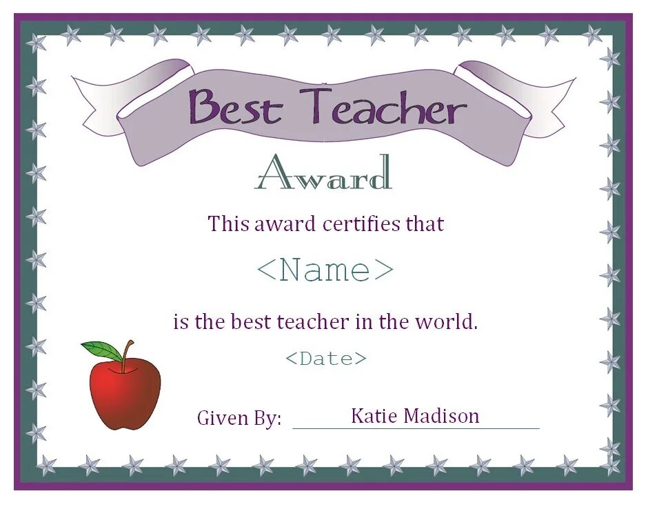 My good teach. Best teacher Certificate. Certificate for the best teacher. Certificate Awarded best teacher. Certification the best teacher.