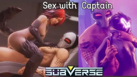 Subverse - seks dengan kapten- adegan seks kapten - permainan hentai 3D - u...