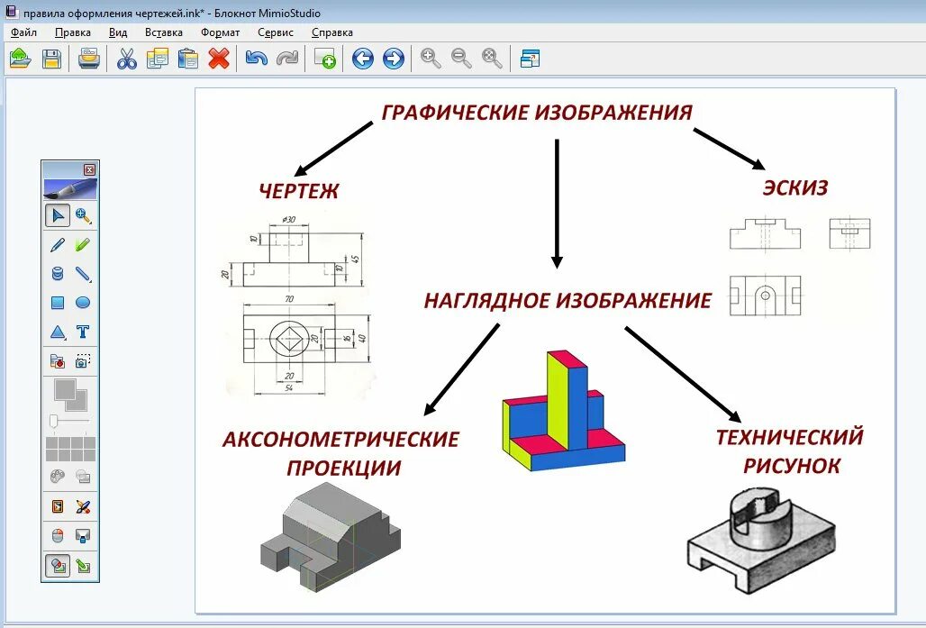 Указать название графических изображений. Типы графических изображений. Чертеж в графическом виде. Образец технического рисунка. Перечислите типы графических изображений.