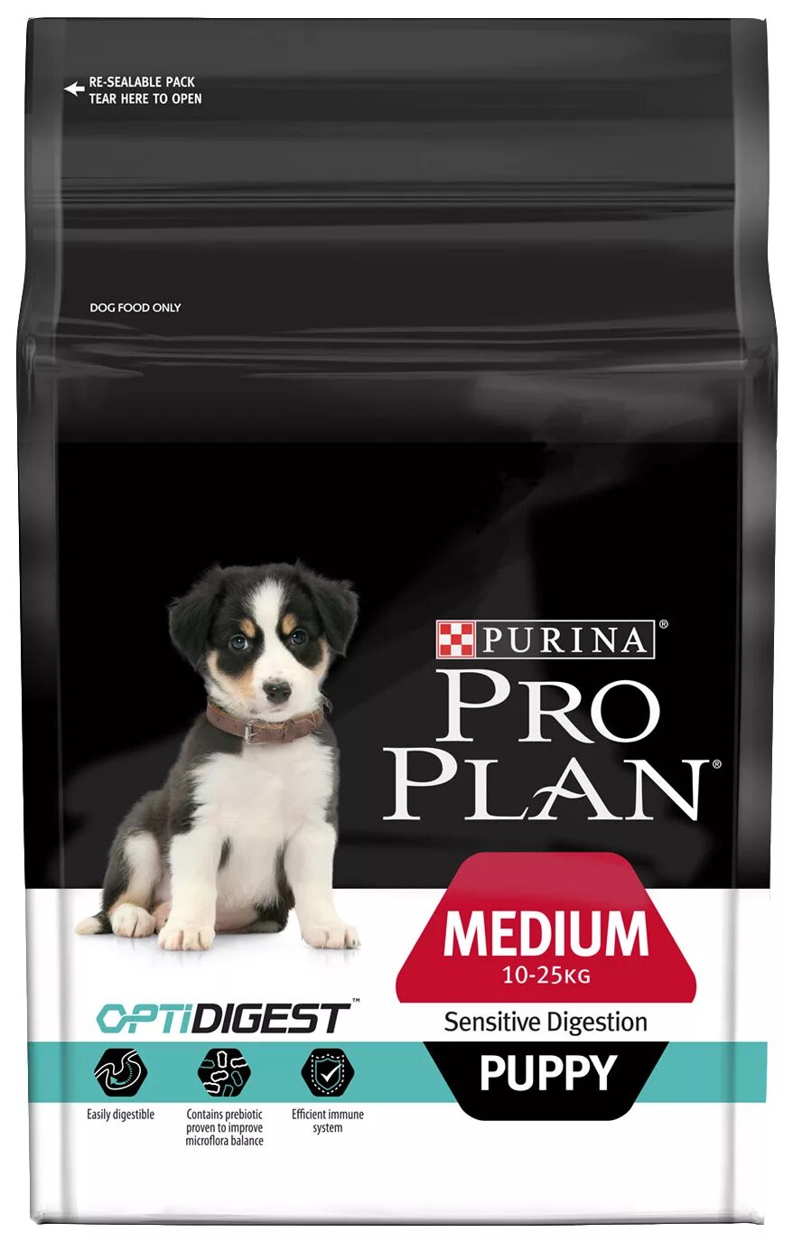 Корм pro plan для средних пород. Purina Pro Plan Medium Puppy. Pro Plan для щенков средних пород. Purina Pro Plan для щенков. PROPLAN Puppy Medium сухой корм для щенков средних пород.