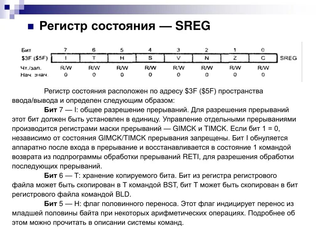 Как понять регистр. Регистр ввода вывода. Назначение регистра управления. Регистр байта состояния. Регистр описание устройства.