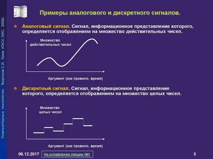 Аналоговый сигнал