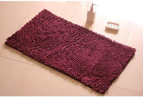 Коврик из синели