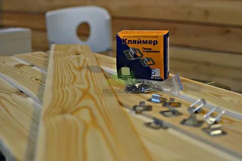 Потолки вагонкой на кляймеры
