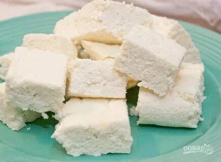 Сыр из молока с лимоном