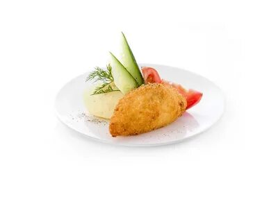 Котлета по киевски с картофельным пюре