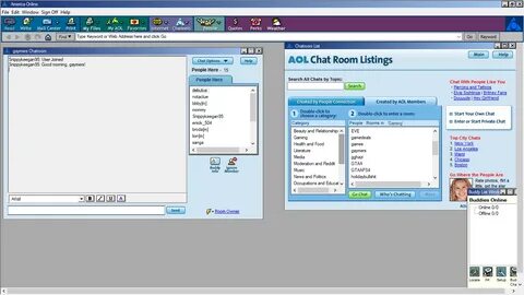 Aol Chat Rooms Closed.