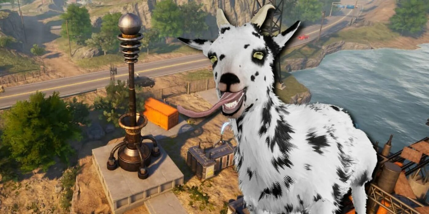 Гоат симулятор 3. 5g вышки в Goat Simulator 3. Goldball sachs симулятор козла 3. Долбанан симулятор козла 3. Включи козел 3