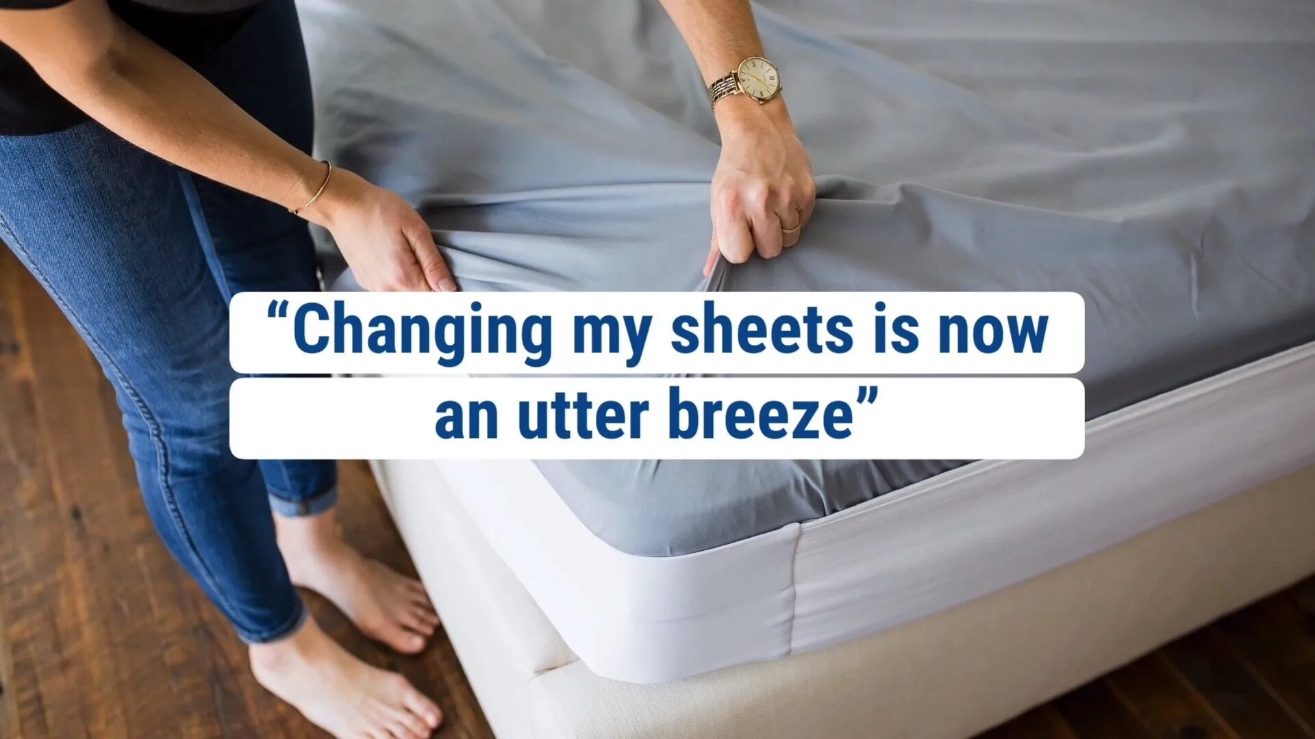 Make your better better. Do bed or make bed. rip a tag off a mattress. bed making made easy do you help. small jobs like making your bed.
