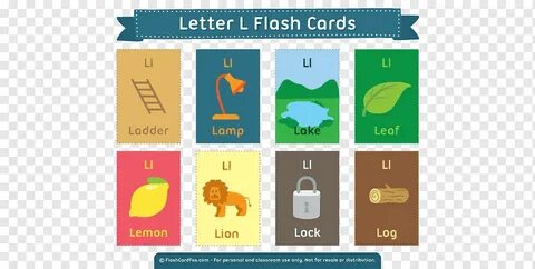 Flashing cards