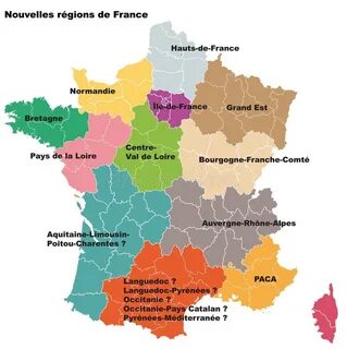 New regions