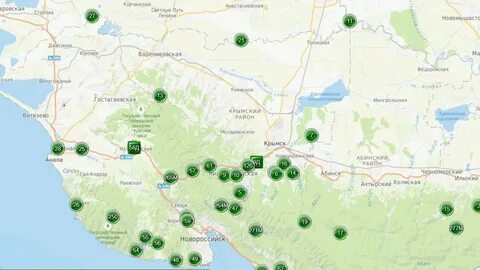 Крымск краснодарский край показать на карте